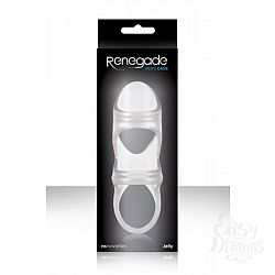 Насадка на пенис RENEGADE POWER CAGE с петлей для мошонки прозрачная Насадка на пенис RENEGADE POWER CAGE с петлей для мошонки прозрачная