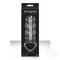 Насадка на пенис RENEGADE REVERSIBLE POWER CAGE прозрачная Насадка на пенис RENEGADE REVERSIBLE POWER CAGE прозрачная