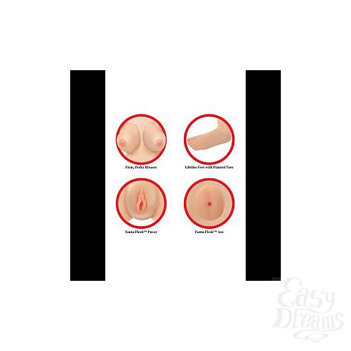 ���������� 4  ����� �������� Pipedream Extreme Dollz Hannah Harper Life-Size Love Doll � ��������� ���������.