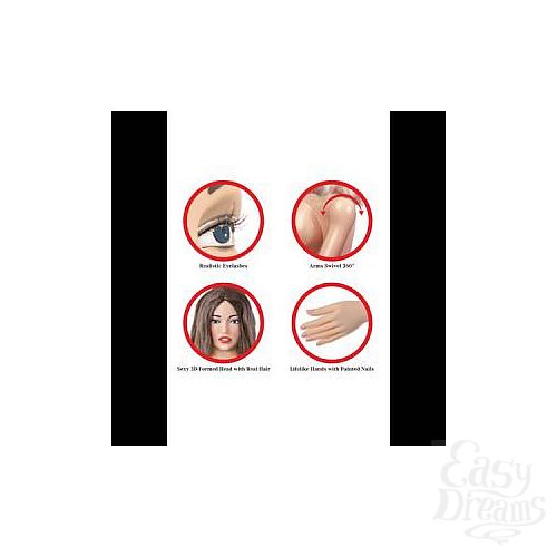 ���������� 3  ����� �������� Pipedream Extreme Dollz  Agent 69 Life-Size Love Doll � ��������� ��������.