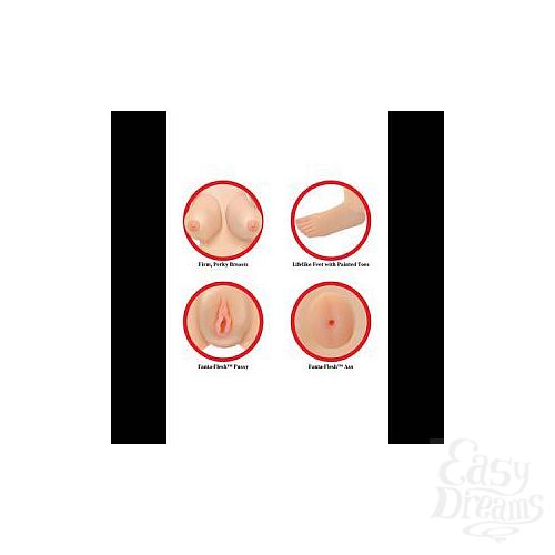 ���������� 4  ����� �������� Pipedream Extreme Dollz  Agent 69 Life-Size Love Doll � ��������� ��������.