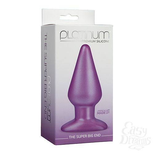 ���������� 1:  ������� �������� ������ Platinum Premium Silicone - The Super Big End - Purple ����������