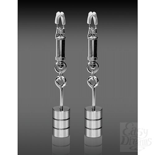 ���������� 2  ������ �� ����� Metal Worx Nipple Clamps � ������������ ����� �������������