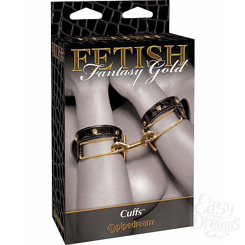 ���������� 1:  ��������� Fetish Fantasy Gold Cuffs ������ � �������