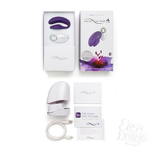 ���������� 5  WE-VIBE-4 PLUS �������������������� Purple-����������, �� ���������������