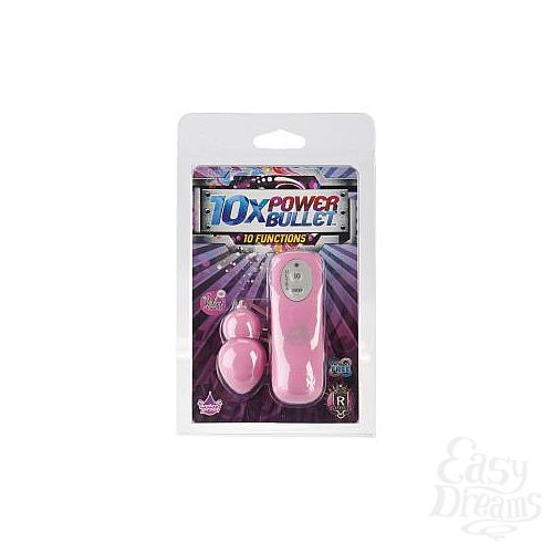���������� 2  ������� ��������� 10X power bullet Pink