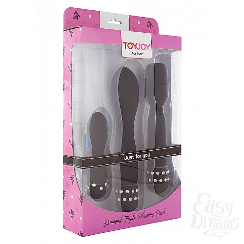  2    DIAMOND TRIPLE PLEASURE PACK BLACK 10245TJ