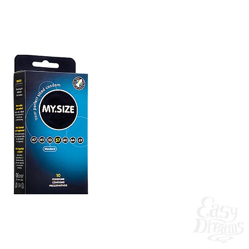 Фотография 1:  Презервативы MY.SIZE №10 Размер 57 4896MS