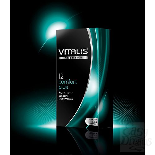 Фотография 1:  Презервативы VITALIS premium №12 Comfort plus 4312VP