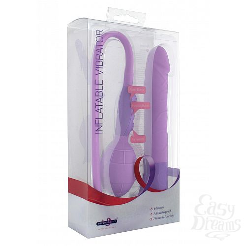 ���������� 2  ���������� INFLATABLE VIBRATOR PURPLE