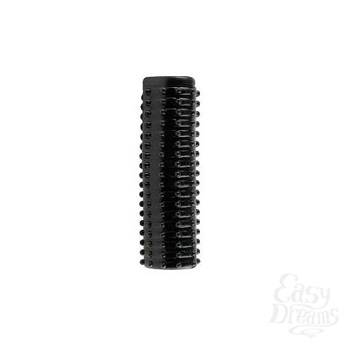 Фотография 3  Чёрная насадка Magic Pleasure Sleeve - 13 см.