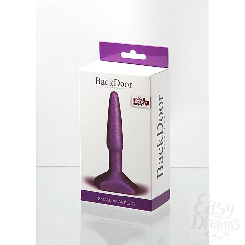 Фотография 2  Анальный стимулятор Small Anal Plug Purple 510245lola