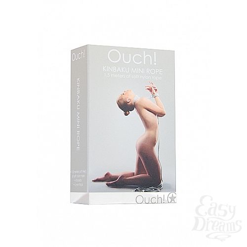���������� 2  ������� ��� ������� Kinbaku Mini 1,5m White SH-OU073WHT