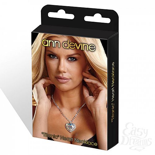 ���������� 2  ������� � �������  TITANIC  Heart Necklace