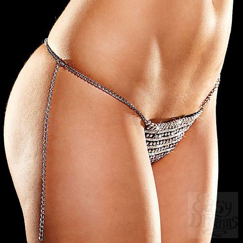 ���������� 2  �������-������� �� ���������� Rhinestone G-String