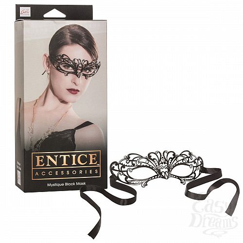 Фотография 2:  Маска из никеля с имитацией кристаллов  Entice Mystique Mask Фотография 2  Маска из никеля с имитацией кристаллов  Entice Mystique Mask