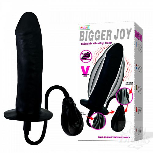 Фотография 1:  Расширяющийся вибратор Bigger Joy - 15.5 см.