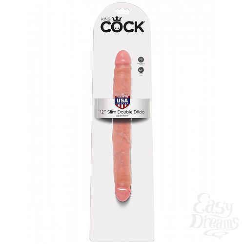 ���������� 2  ������������ ����� SLIM DOUBLE DILDO - 30 ��.