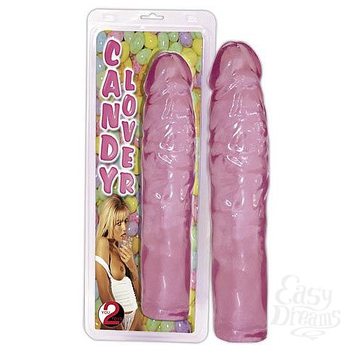Фотография 1:  Гелевый фаллоимитатор  Candy Lover  - 17 см. Фотография 1:  Гелевый фаллоимитатор  Candy Lover  - 17 см.