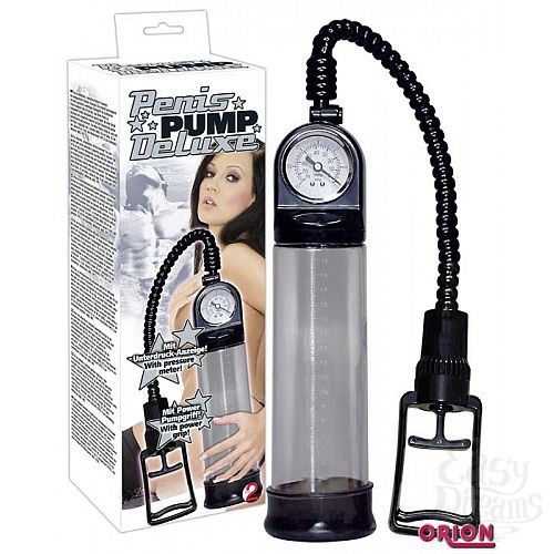 Фотография 1:  Вакуумная помпа для увеличения пениса Deluxe