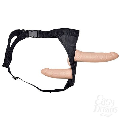 ���������� 1:  �������� ������� � ����������� ������� Double Dong Strap-On - 19 ��.
