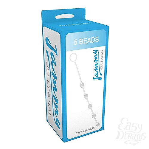 ���������� 2  �������� ���������� JAMMY JELLY ANAL 5 BEADS ���������� T4L-700722