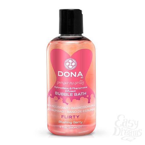 ���������� 1:  ���� ��� ���� DONA Bubble Bath Flirty Aroma: Blushing Berry 240 ��