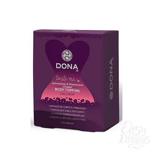 ���������� 3  �������� ��� ���� DONA Body Topping Lollipop 59 ��