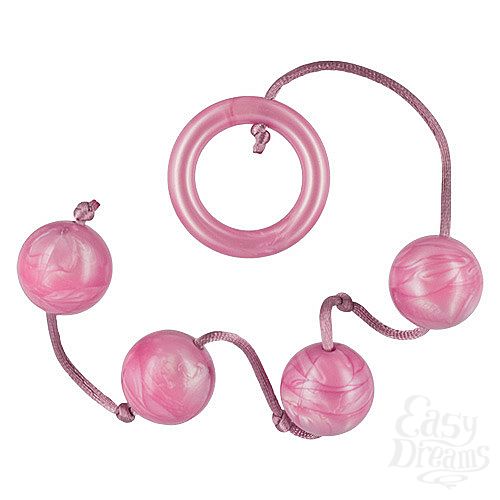 ���������� 1:  ������� �������� ������ PLEASURE PEARLS 4 PINK - 30 ��.