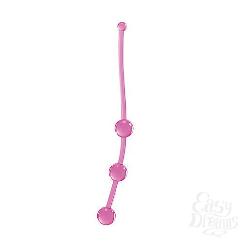 ���������� 1:  ������� �������� ������� JAMMY JELLY ANAL 3 BEADS PINK - 15 ��.