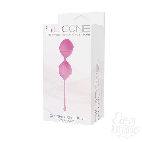���������� 2  ������� ����������� ������ DELIGHT PUSSY LICHEE SILICONE