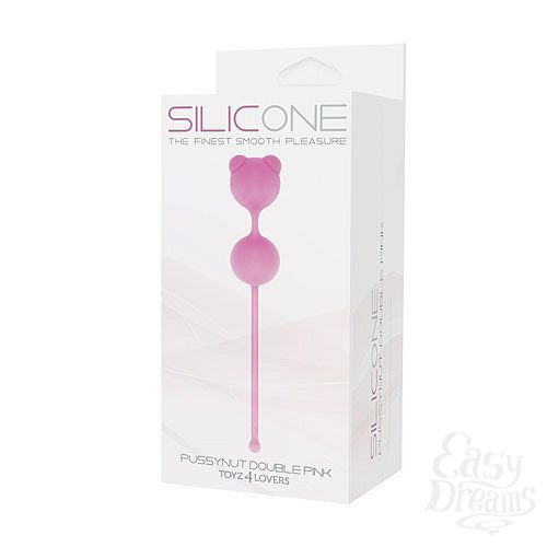 ���������� 2  ������� ����������� ������ PUSSYNUT DOUBLE SILICONE
