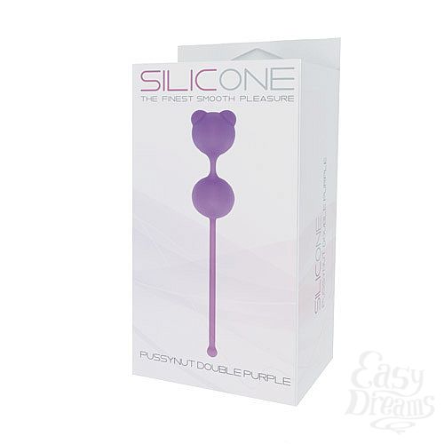 ���������� 2  ���������� ����������� ������ PUSSYNUT DOUBLE SILICONE