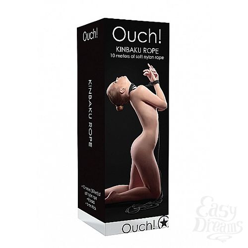 ���������� 2  ������� ��� ������� Kinbaku 10 m. Black SH-OU043BLK
