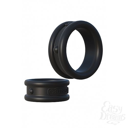 ���������� 2  ����� �� 2-� ����������� ����� Max-Width Silicone Rings ������