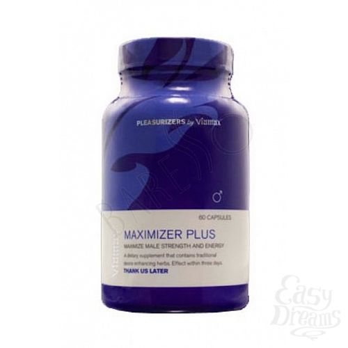 Фотография 1:  Капсулы для увеличения члена Maximizer Plus - 60 шт. Фотография 1:  Капсулы для увеличения члена Maximizer Plus - 60 шт.