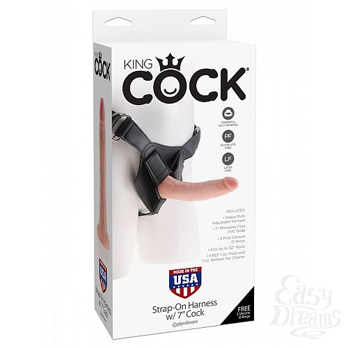  8      Strap-on Harness Cock - 17,8 .