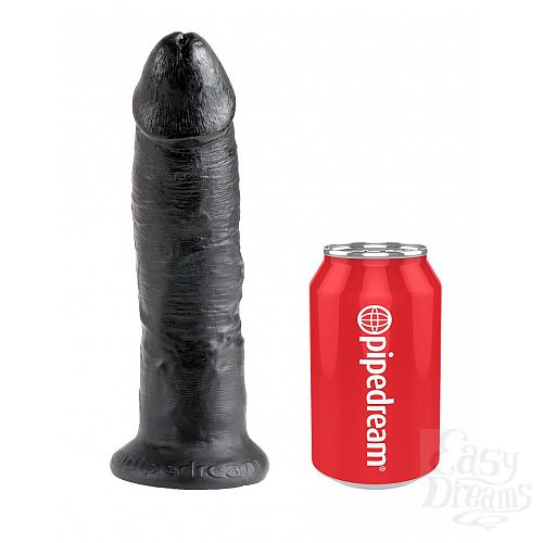 Фотография 2  Страпон Harness со съемной чёрной насадкой King Cock 9 - 23 см.