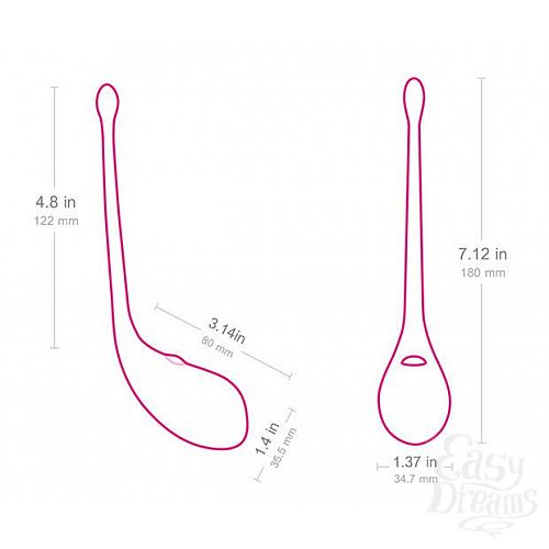  4  ,    Lush Bullet Vibrator - 18 .