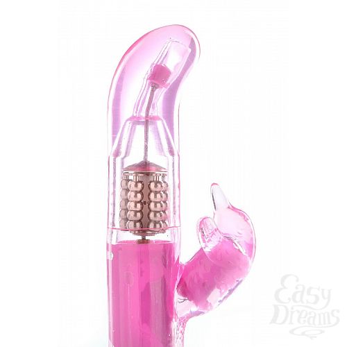 Фотография 4  Розовый вибромассажёр для стимуляции G-точки и клитора THE DONATELLA JELLY G