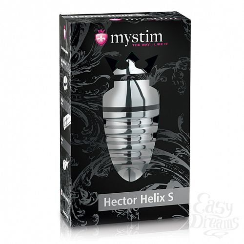 ���������� 2  ������������� �������� ������ Hector Helix Buttplug S (Mystim), �����������
