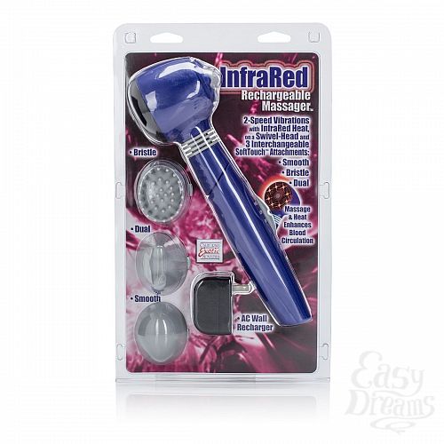 ���������� 8  ����� ������������ � 3 �������� ��������� Infrared Rechargeable Massager