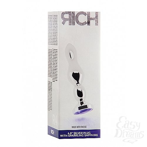  3    4,8 R4 RICH Silver/Purple Sapphire SH-RIC004SIL