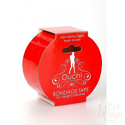 ���������� 2  ����� Bondage Tape Red SH-OUBT001RED