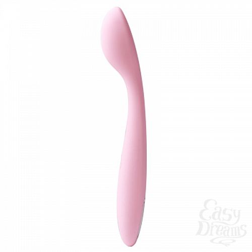 Фотография 2  Нежно-розовый клиторальный вибратор Keri Vibrator Pale - 17 см.