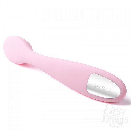 Фотография 3  Нежно-розовый клиторальный вибратор Keri Vibrator Pale - 17 см.