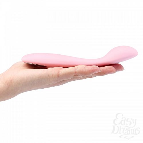 Фотография 4  Нежно-розовый клиторальный вибратор Keri Vibrator Pale - 17 см.