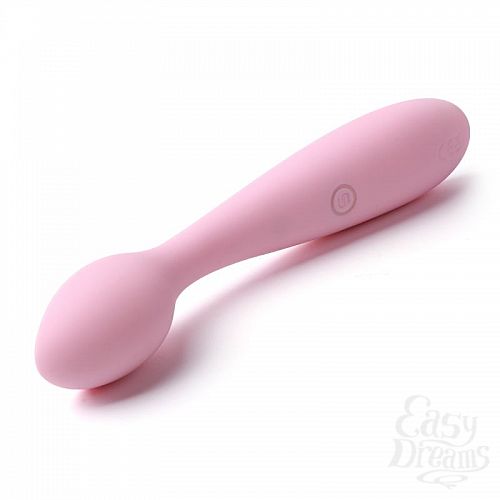 Фотография 5  Нежно-розовый клиторальный вибратор Keri Vibrator Pale - 17 см.