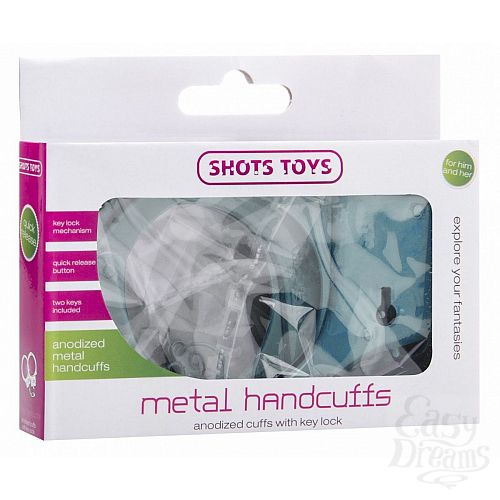 ���������� 2  ������� ������������� ��������� SHOTS TOYS Blue 