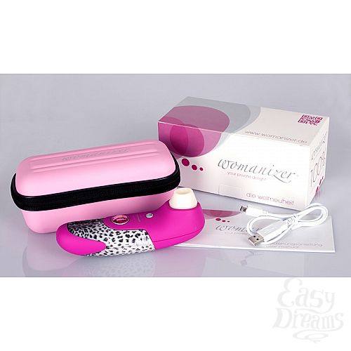 ���������� 3  ���������� ��� ������� � ��������� ��������� ����� - Womanizer Magenta, �����-�������